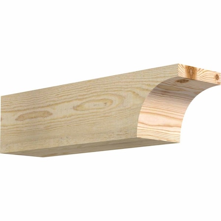 Ekena Millwork Huntington Rough Sawn Rafter Tail, Douglas Fir, 6"W x 6"H x 24"L RFT06X06X24HUN00RDF
